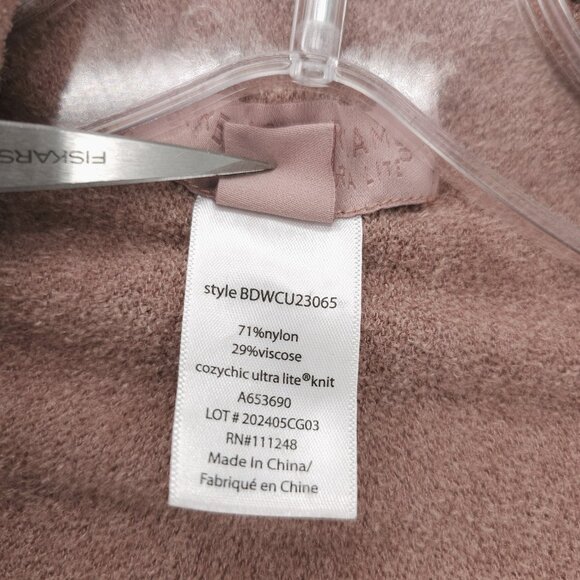 BAREFOOT DREAMS Blanket Wrap Terra Cozy Chic Ultra Lite Plush Pockets XXS/XS - Picture 5 of 6